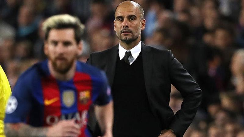 مفاجأة.. المدير الفني لــ مان سيتي "جوارديولا" يعارض التعاقد مع "ميسي"