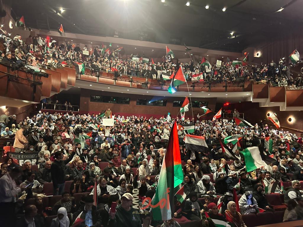 تظاهرات في الدنمارك والولايات المتحدة لدعم وإسناد الشعب الفلسطيني