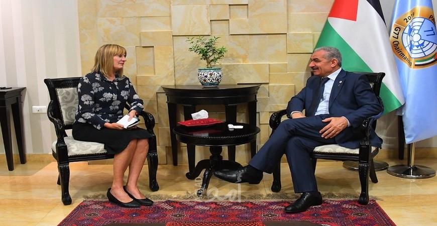 أشتية يطالب بإيجاد آلية للتدقيق المالي مع إسرائيل لوقف سياستها في السرقة