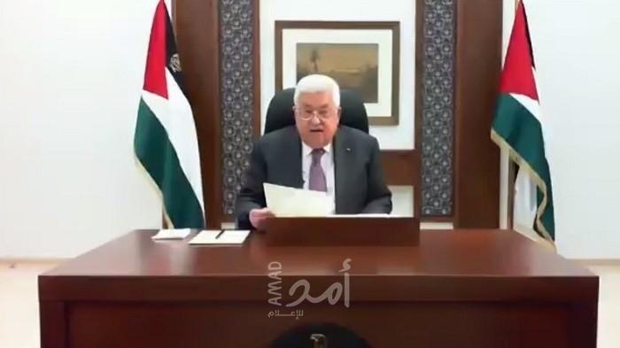 عباس: تنفيذ الضم سيترتب عليه تحمل إسرائيل المسؤوليات عن الأرض المحتلة