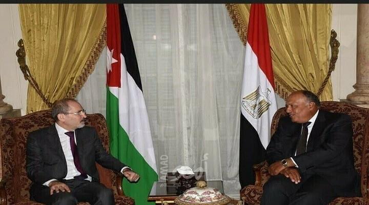 شكرى والصفدي: الدولة الفلسطينية وعاصمتها القدس الشرقية السبيل الوحيد لحل الصراع
