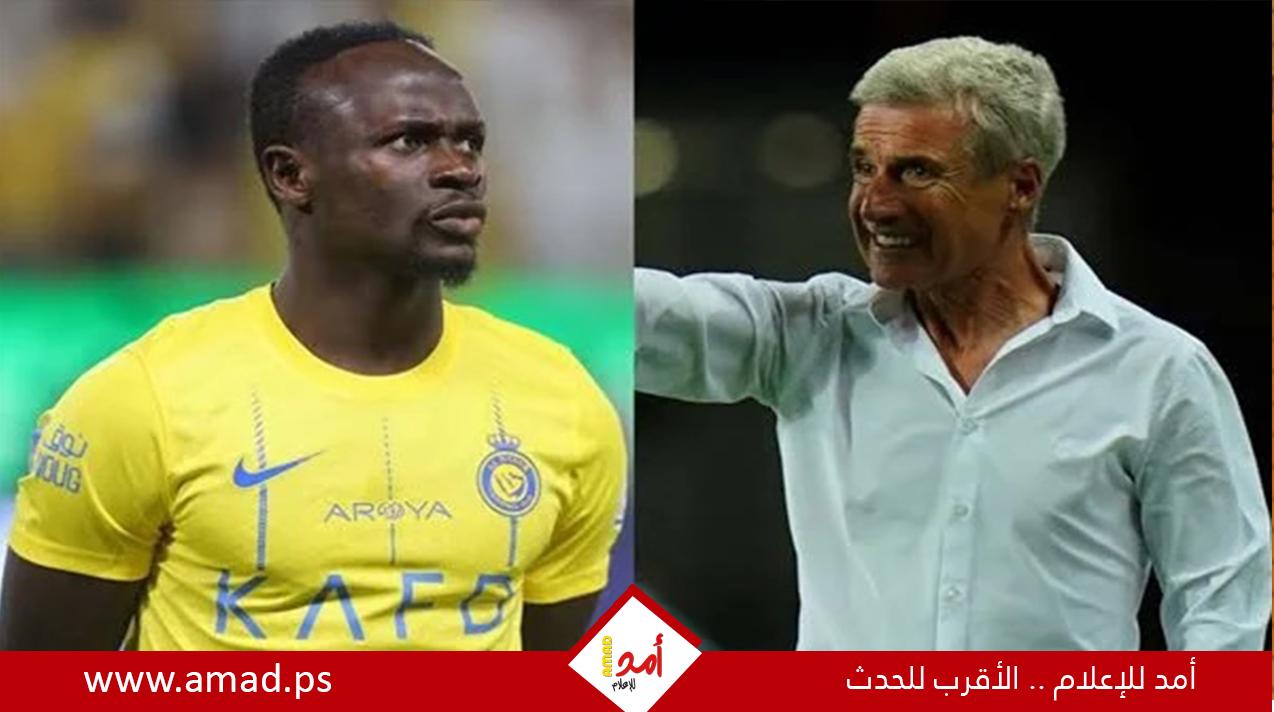 أول تعليق من مدرب النصر على غضب ماني أمام أبها
