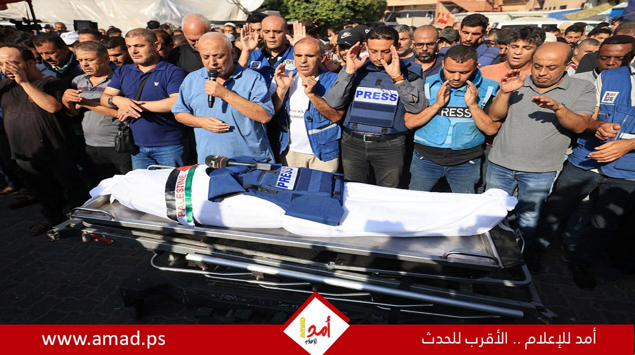 ارتفاع عدد الشهداء الصحفيين إلى (105) منذ بدء الحرب العدوانية على قطاع غزة