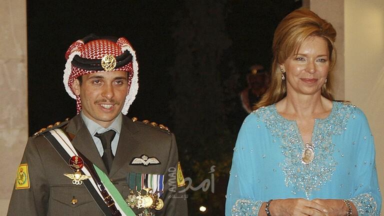 والدة الأمير حمزة بن الحسين: نجلي ليس حرا