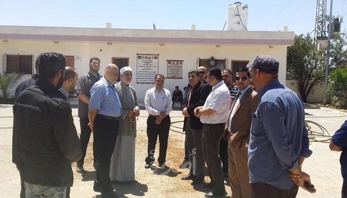 النائبين الأسطل والعبادسة يتفقدون مشاريع المياه بمحافظة رفح