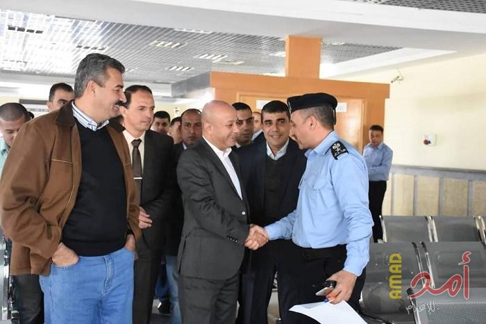بالصور - أبو هولي : يشيد بالطواقم الفنية والإدارية والأمنية العاملة في معبر رفح