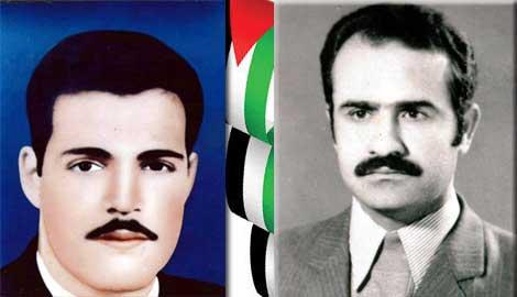 ذكرى الشهيدين عمر القاسم وجواد ابو الشعر