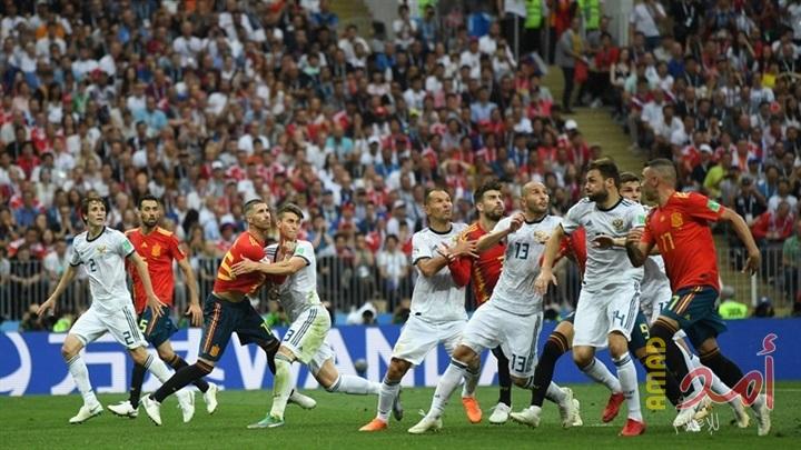 روسيا تحقق الحلم وتقصي إسبانيا نحو ربع نهائي المونديال