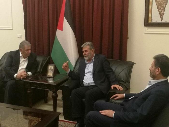 سفير فلسطين في لبنان يلتقى نائب الأمين العام للجهاد الإسلامي
