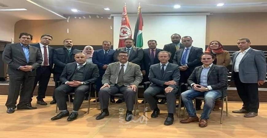 تونس: نقابة المحامين توقع مذكرة تفاهم لانشاء معهد تدريب المحامين بفلسطين