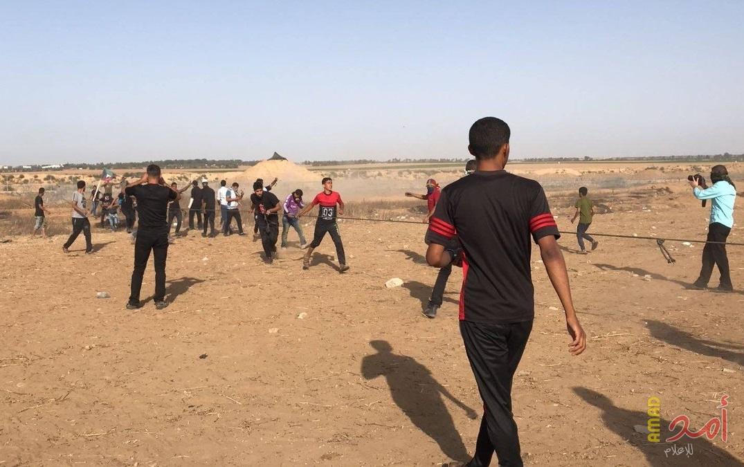 استهداف مجموعة اقتربت من السياج الفاصل شرق غزة