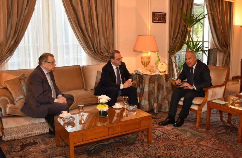 أبو الغيط يبحث مع "بوغدانوف" مستجدات القضية الفلسطينية وسبل التصدي للقرار الأميركي