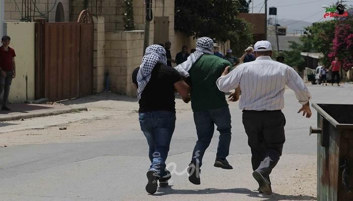 إصابات برصاص الاحتلال خلال قمع مسيرة كفر قدوم الأسبوعية