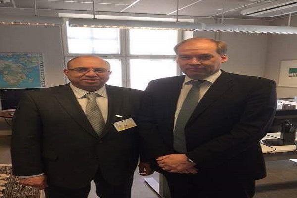 السفير العجوري يطلع المسؤولين بالخارجية الفنلندية  على تطورات التصعيد الإسرائيلي في المسجد الأقصى