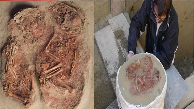 العثور على أقدم مقبرة لتوأم في العالم عمره 31 ألف عام
