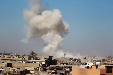 إسقاط مروحية عراقية بنيران "داعش" شرقي الموصل