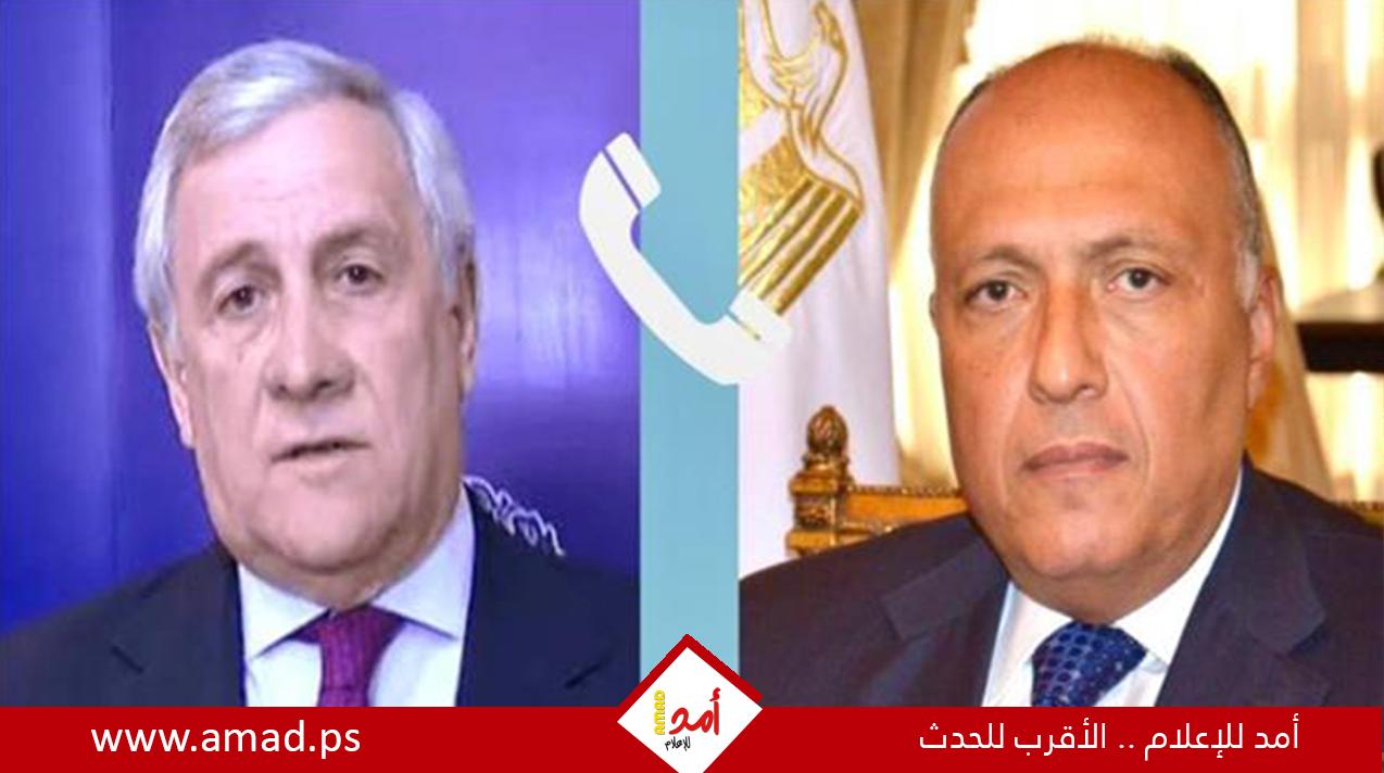 شكري: الوقف الفوري لاطلاق النار هو السبيل الوحيد لإنهاء الوضع المتأزم بغزة