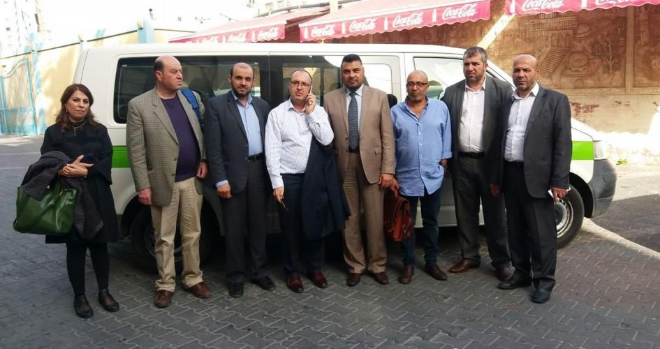 وصول وفد طبي من فلسطيني الـ48 إلى غزة