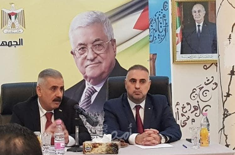 مدير عام الشرطة الفلسطينية يحل ضيفا على سفارة فلسطين في الجزائر