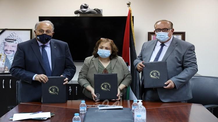 اللجنة الوطنية ووزارتا الصحة والتعليم العالي يوقعون اتفاقيتين لدعم الجهود الوطنية في محاربة انتشار كورونا