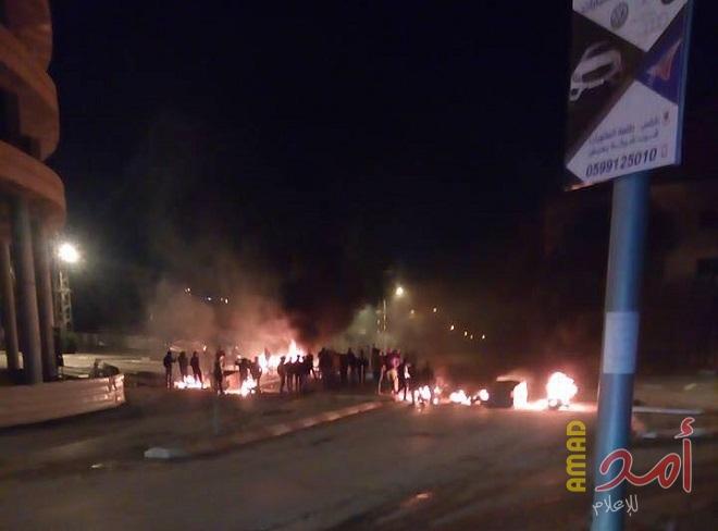 اندلاع مواجهات مع قوات الاحتلال شمال القدس