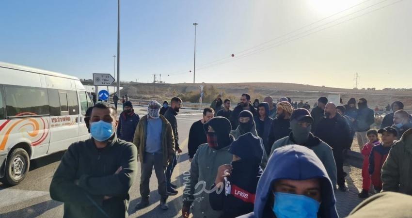 تظاهرة في النقب وإضراب شامل احتجاجًا على عمليات التجريف الإسرائيلية
