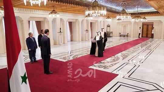 الأسد يتقبل أوراق اعتماد سفير دولة خليجية
