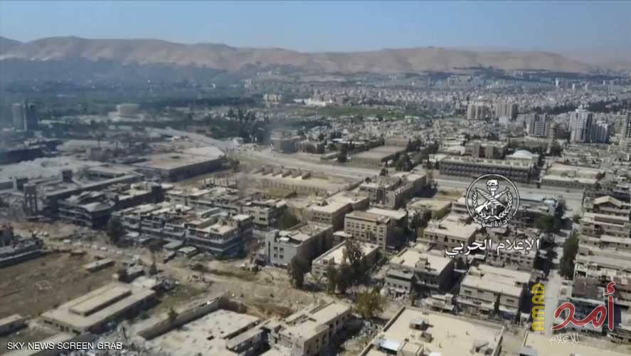 الدفاع الروسية: أكثر من 2800 مسلح وعائلاتهم خرجوا من القلمون الشرقي بريف دمشق منذ 20 أبريل
