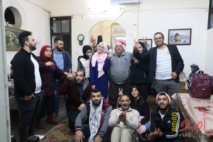 صور .. التجمع الوطني المسيحي يقيم أمسية فنية في بيت للمسنين بالقدس المحتلة