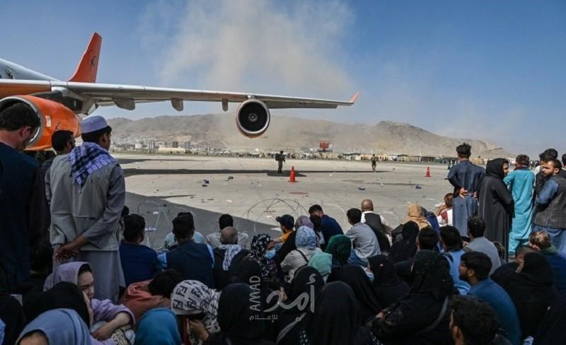 إجلاء المهاجرين الأفغان من أوكرانيا