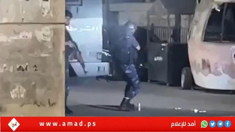 اندلاع اشتباكات عنيفة بين الأمن الفلسطيني ومسلحين في جنين- فيديو