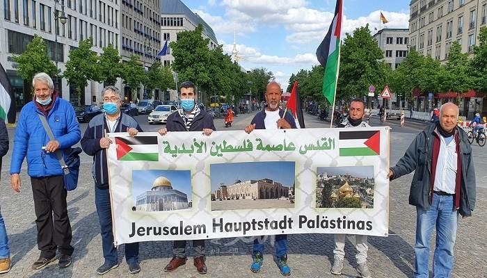 بالصور - إحياء الذكرى الـ 72 للنكبة الفلسطينية في برلين