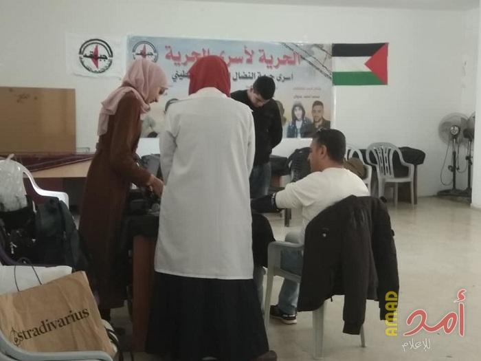 جبهة النضال الشعبي بطولكرم تنظم يوم طبي مجاني