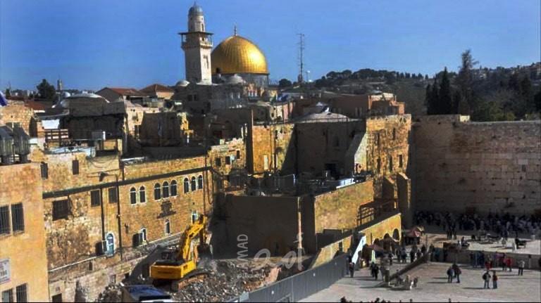الهدمي يشيد بالجهود التي عطلت مشروع مركز مدينة القدس الاحتلالي