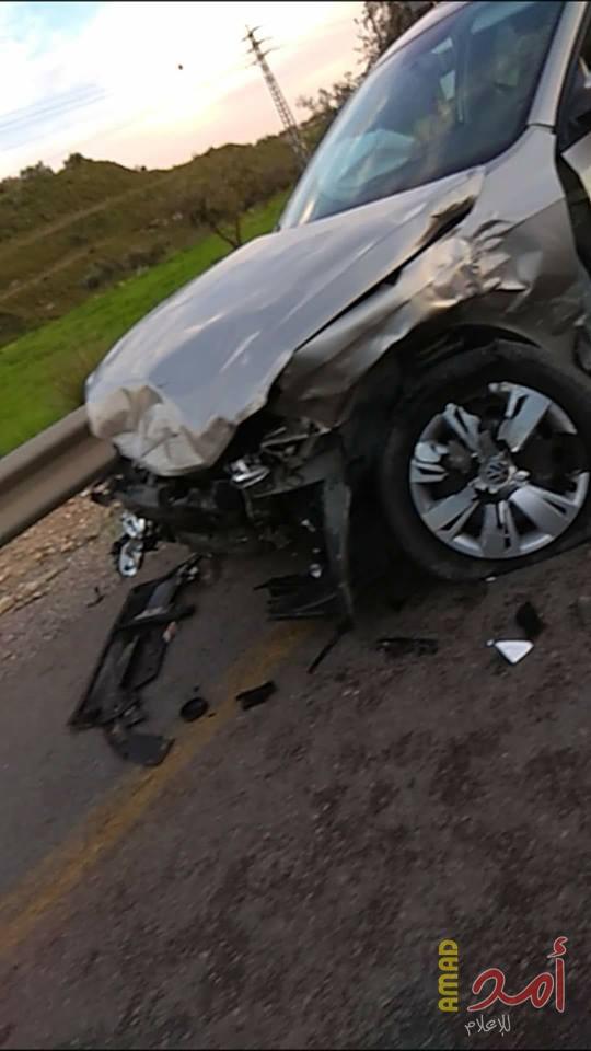 إصابات بينها خطيرة بحادث سير في البيرة