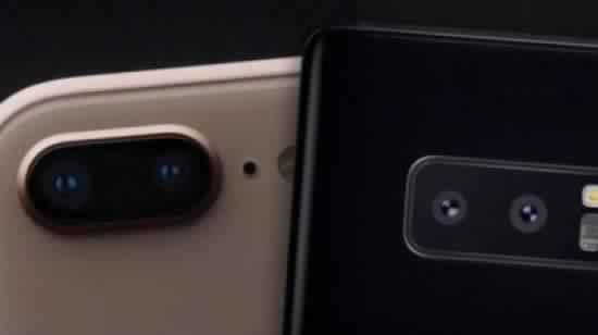 ما الفرق بين كاميراتي Note 8 و iPhone 8 Plus؟