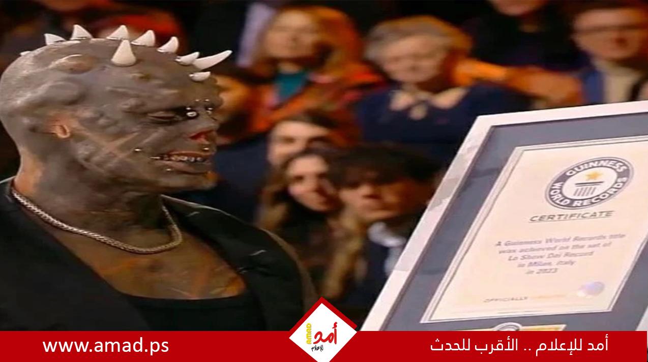 شاب برازيلي يحول جسده لـ يصبح الإنسان الشيطان