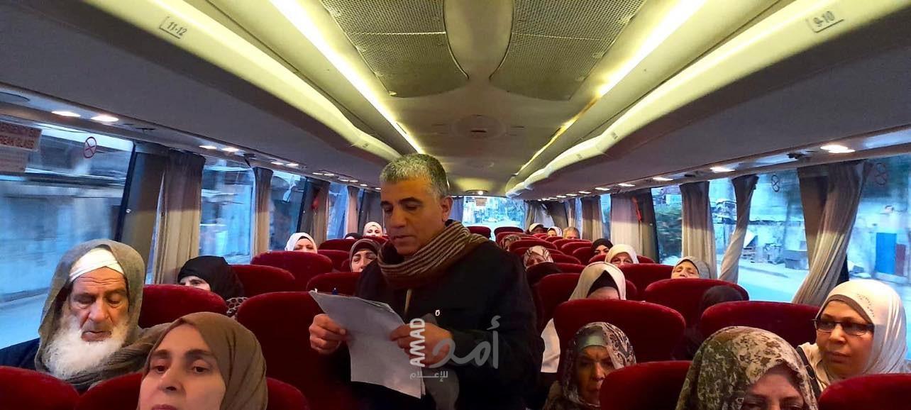 الشؤون المدنية: مغادرة أول فوج من قطاع غزة للصلاة في المسجد الأقصى