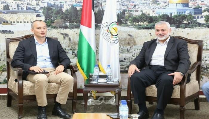 ملادينوف يغادر غزة بعد اجتماعه مع قيادة حركة حماس