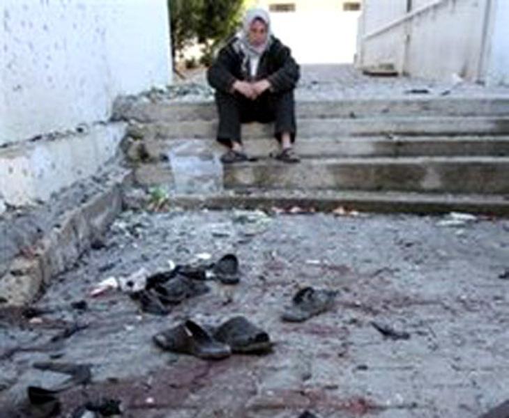 صورة من الارشيف للمجزرة