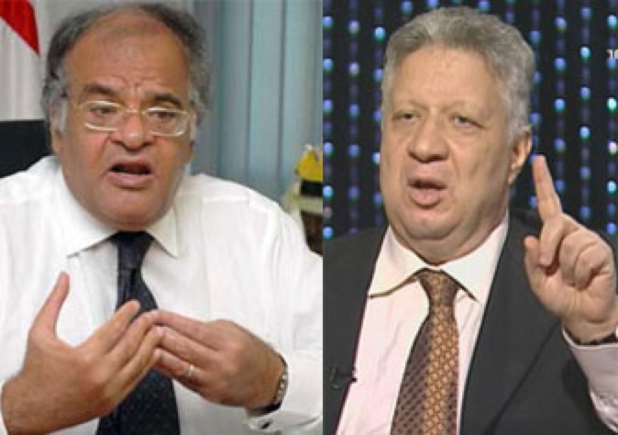 تغريم «رئيس نادي الزمالك» مرتضى منصور  10 آلاف جنيه لاتهامه بسب ممدوح عباس