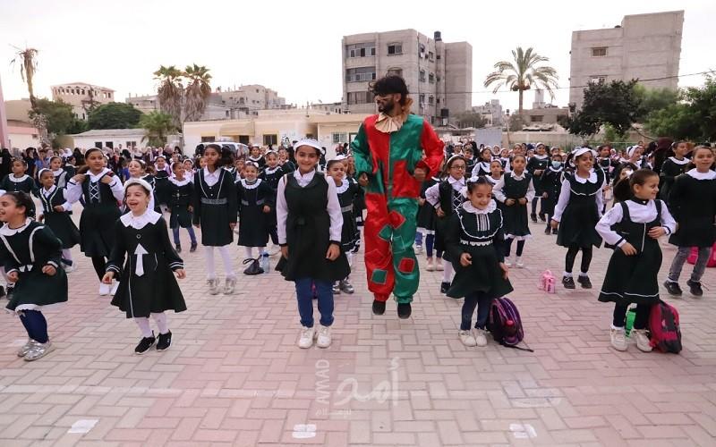 شباب الأمة يفتتح العام الدراسي الجديد في مدرسة طارق بن زياد