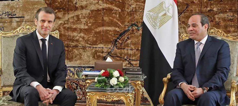 السيسي يدعو ماكرون للتفرقة بين الإسلام والأعمال الإرهابية