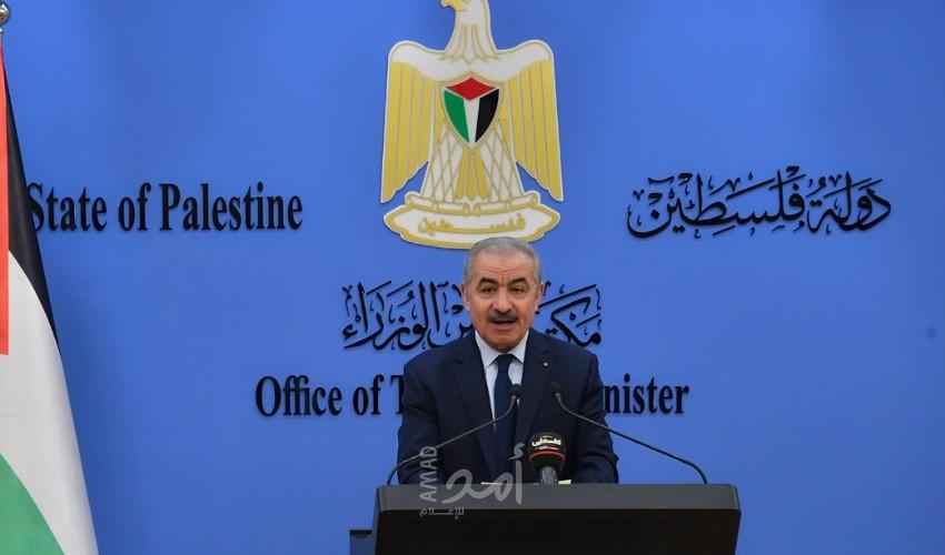 قرارات مجلس الوزراء الفلسطيني خلال جلسته الأسبوعية يوم الاثنين