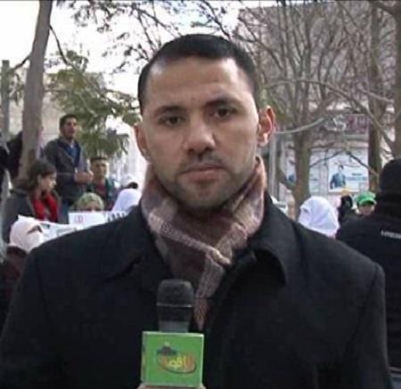 طارق أبو زيد مراسل فضائية "الأقصى"