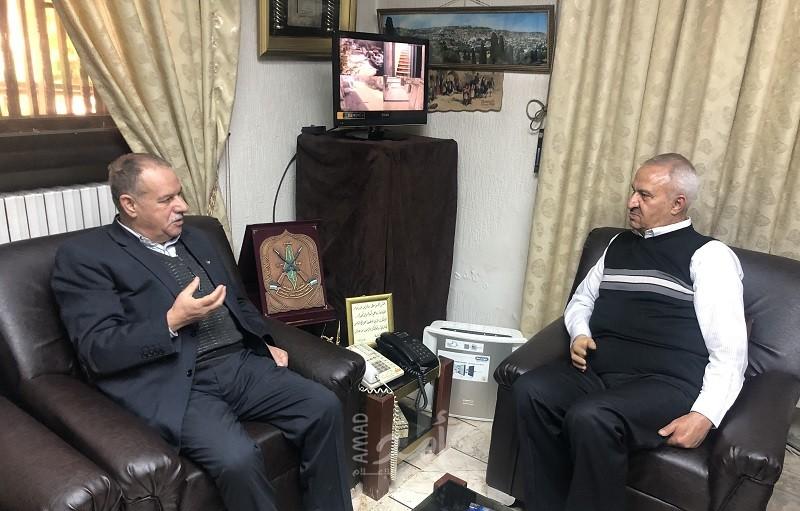 حزب الشعب يلتقي الامين العام "للجبهة الشعبية - القيادة العامة" في سوريا