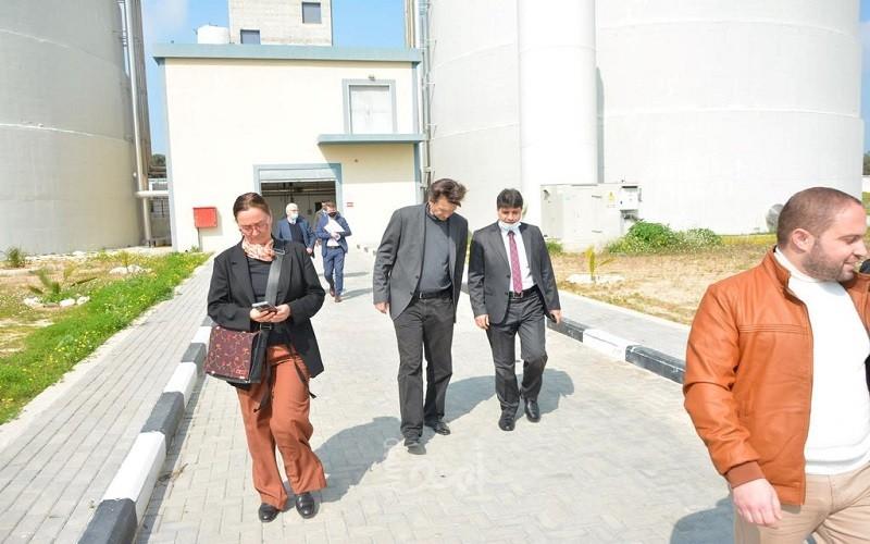 مصلحة مياه بلديات الساحل تستقبل وفدا من الوزارة الفدرالية الألمانية للتنمية الاقتصادية