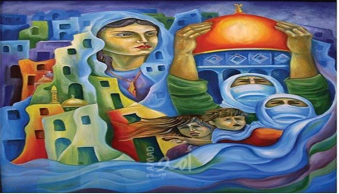 الرمز في اللوحة التشكيلية الفلسطينية