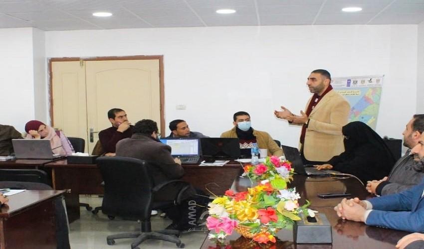 غزة: والاتصالات تنظم ورشة عمل حول حوسبة بيانات مشروع الترميز البريدي الوطني