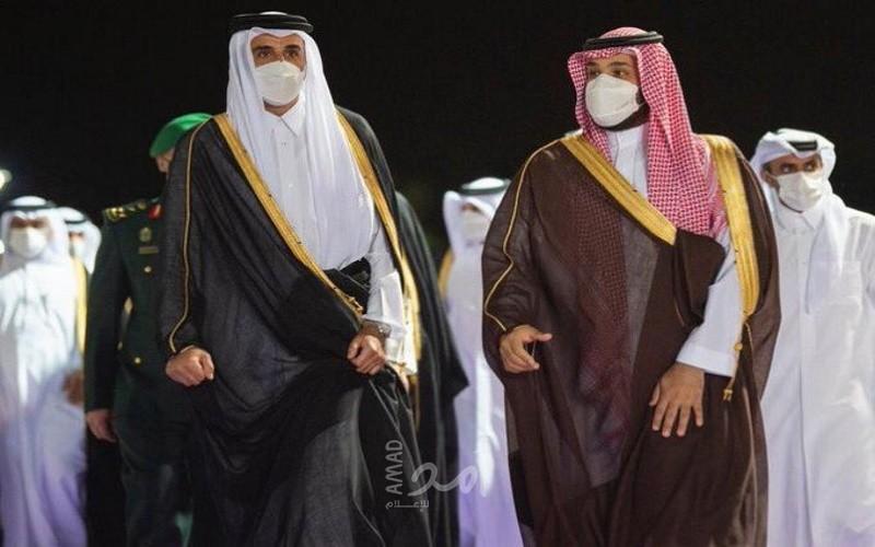 تميم يكسر البروتوكول ويستقبل بن سلمان في أول زيارة لقطر من منذ أزمة 2017